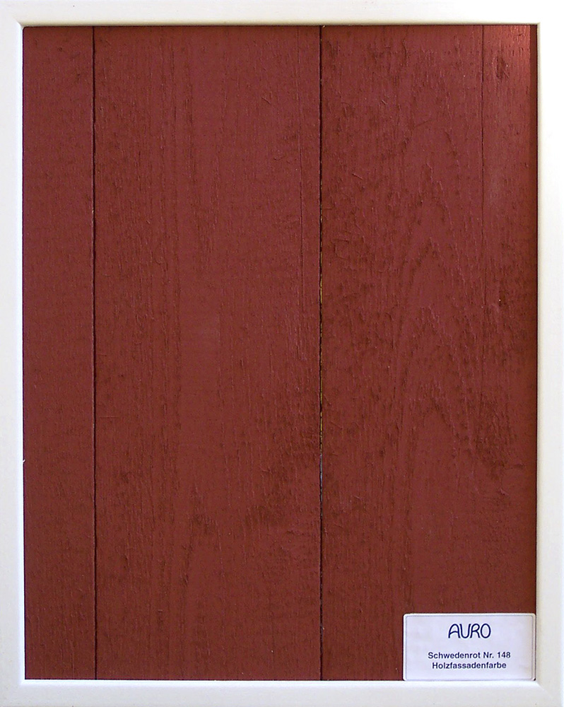 AURO Schwedenrot Holzfassadenfarbe Nr. 148