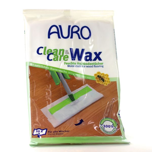 AURO Clean&Care Wax Holzbodentücher Nr. 680